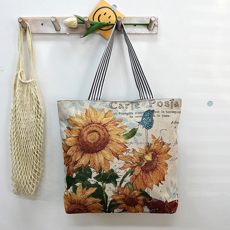 Fashion Casual Canvas Shoulder Bag Creativity