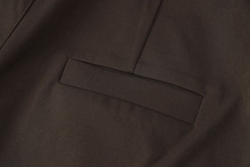 Design The Slim Wide-leg Pants With A Small Sense Of Feeling