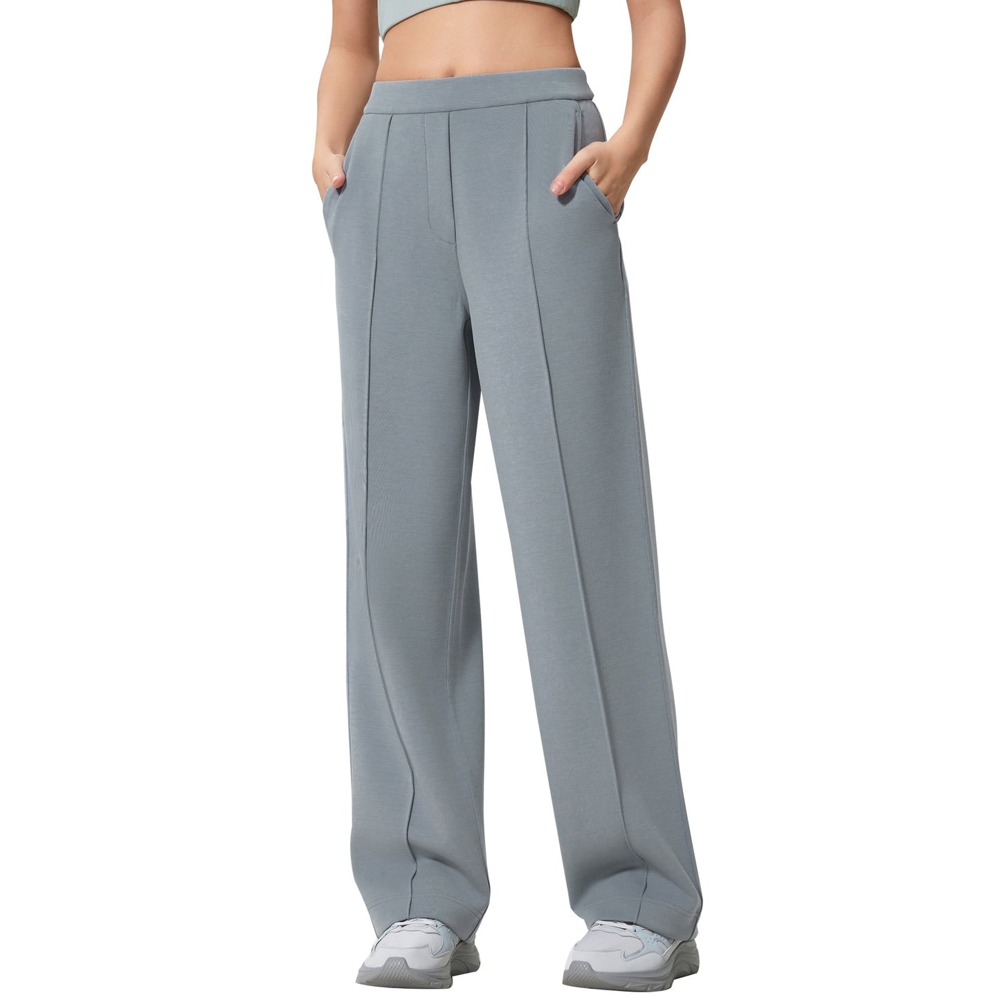 Loose Drooping Slimming Straight Pants