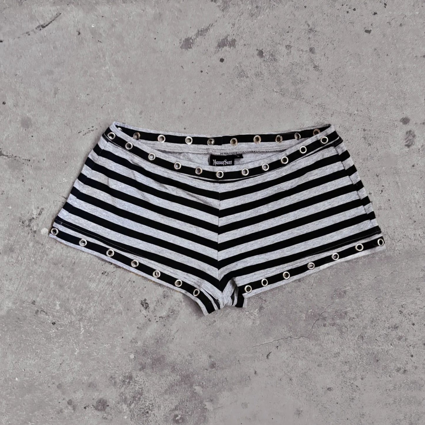 Womens Stylish Casual Striped Shorts