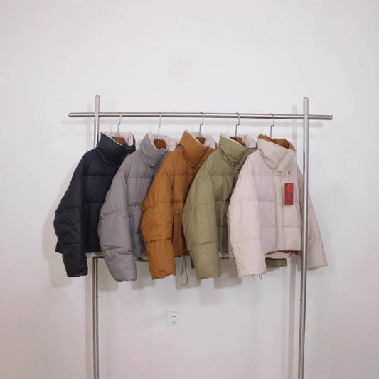 Winter Stand Collar Padded Down Jacket