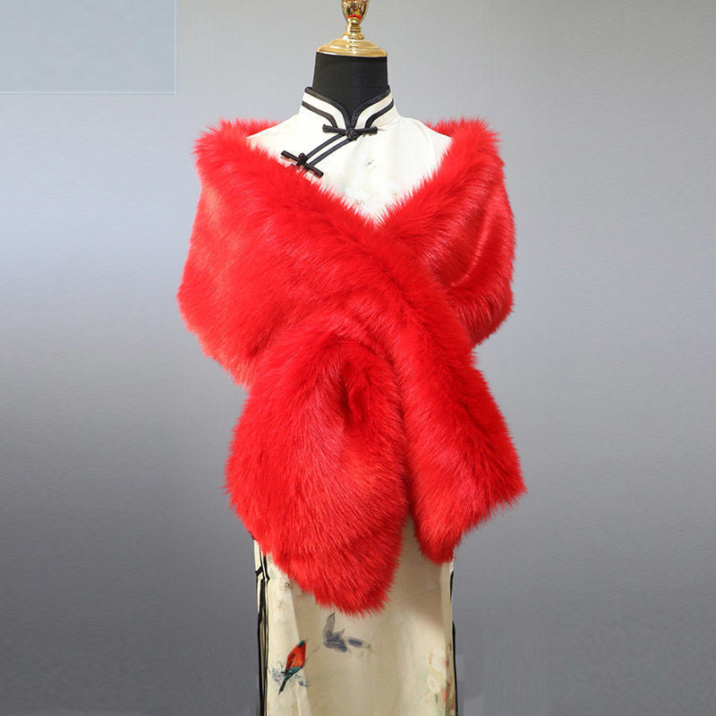 Autumn And Winter Scarf Thickened Warm Waistband