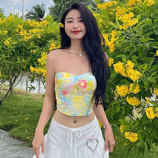 Women's Fashionable And Figure-hugging Tube Top