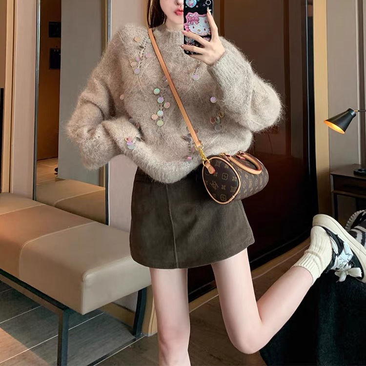 Heavyweight Understated Yet Luxurious Design The Maillard Sweater Set