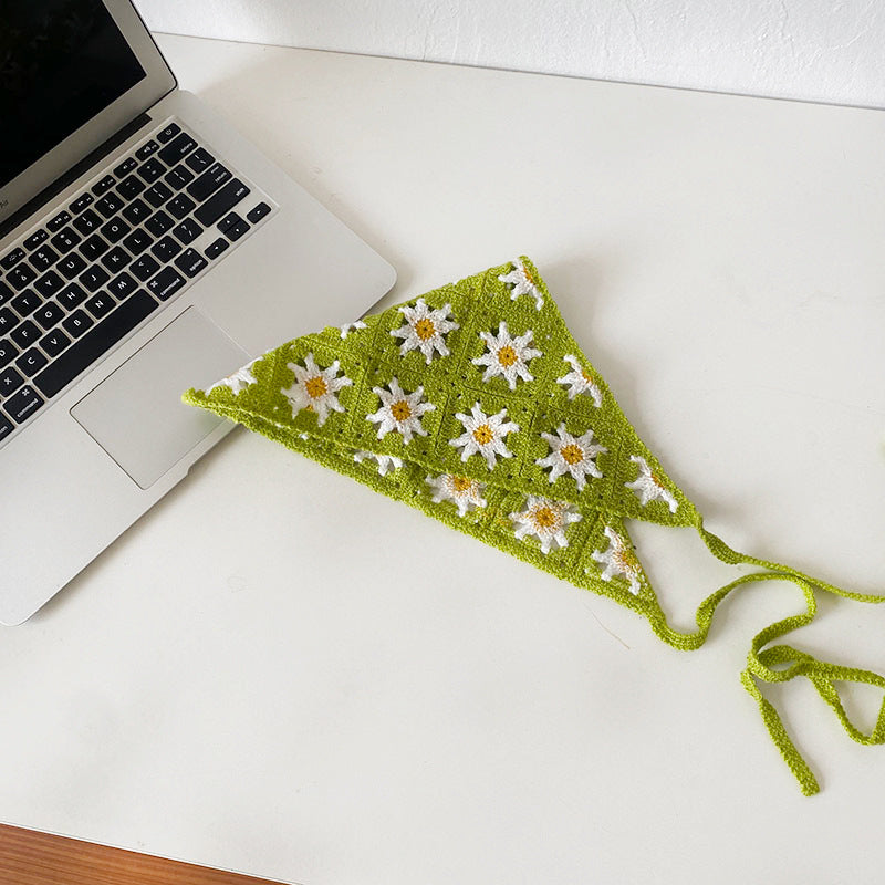 Little Daisy Flower Thread Cut Out Travel Art Headband