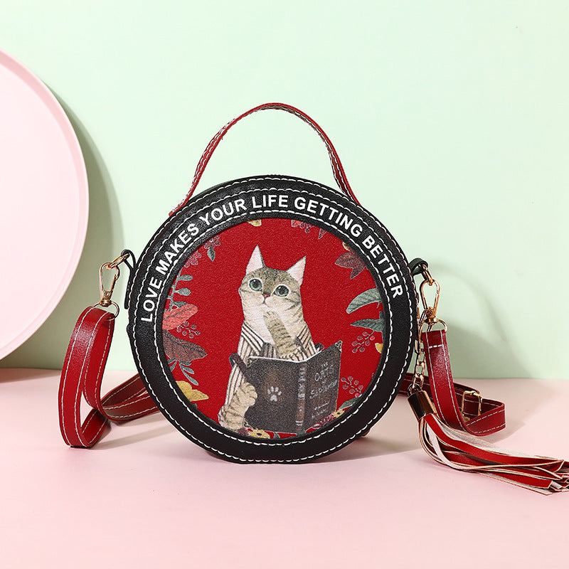 DIY Hand Knit Bag For Cats