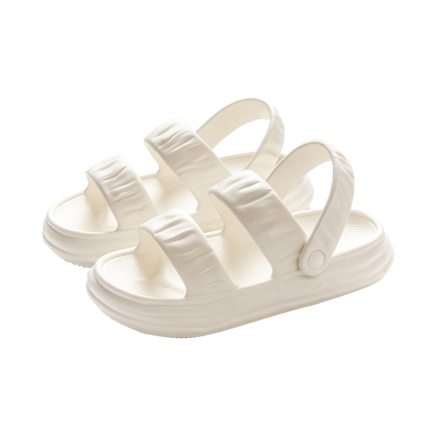 Women's Thick Sole Heightened Non-slip Breathable Slippers
