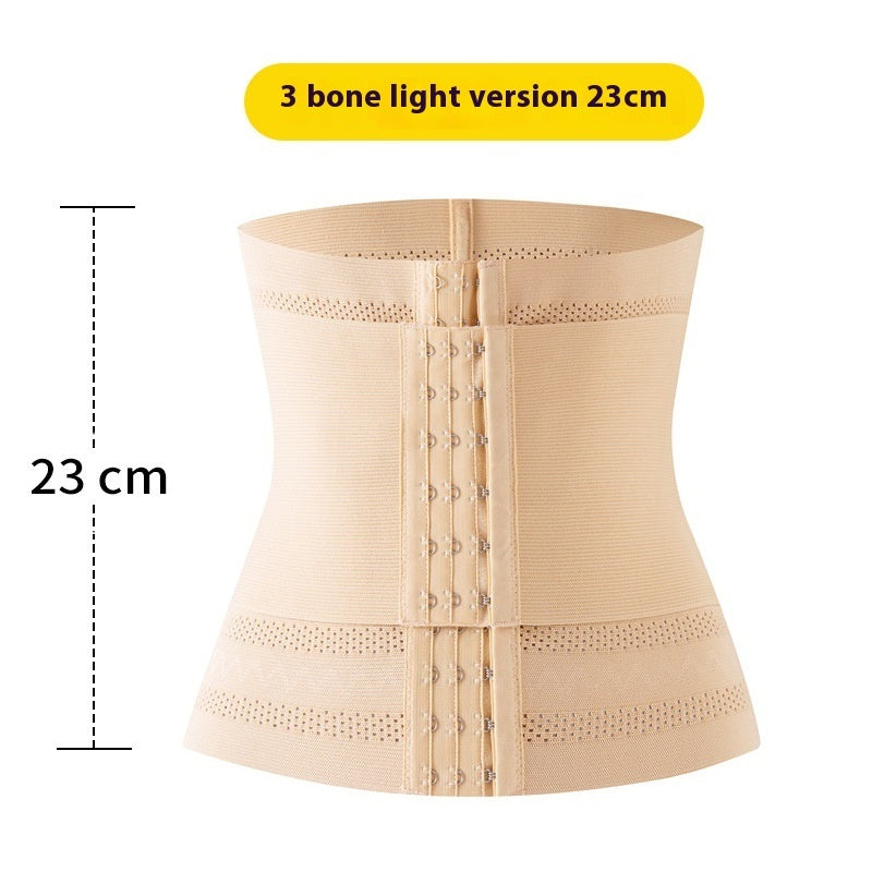 Upgraded Version Belly Band Double-layer Fixed Reinforcement Tummy Slimming Drawstring