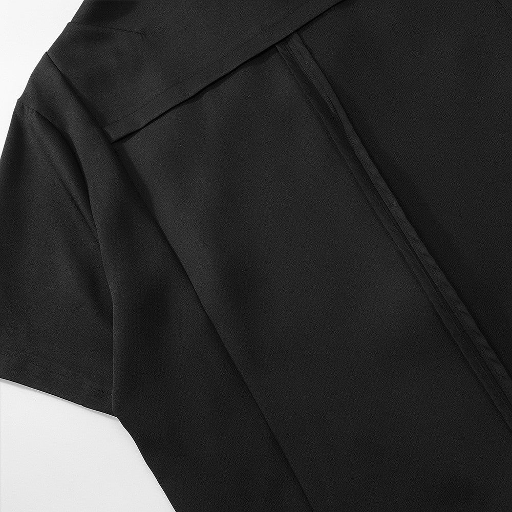 Men's Half Sleeve Zipper Cardigan Coat