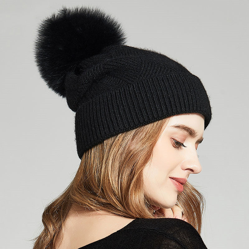Women's Warm Ear Protection Wool Hat