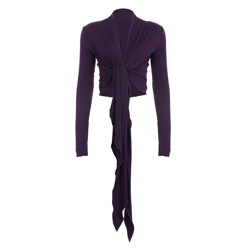 Stylish And Minimalist Long Sleeve Top For Women