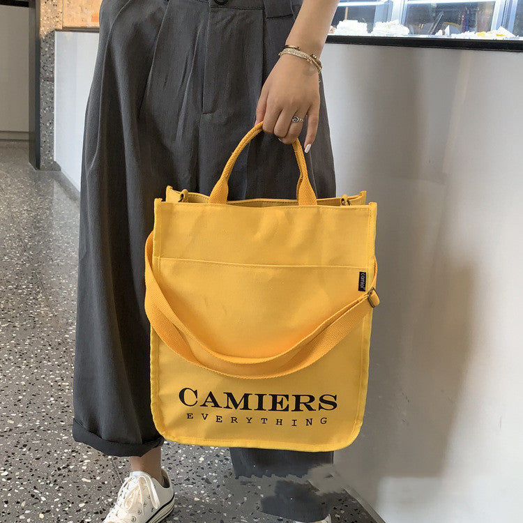 New Women's Large Capacity Messenger Canvas Bag
