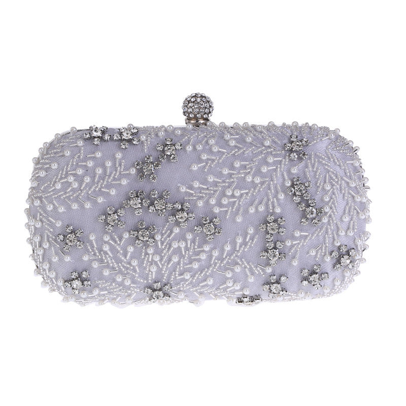 Damebroderet Diamant Aftentaske Festclutch