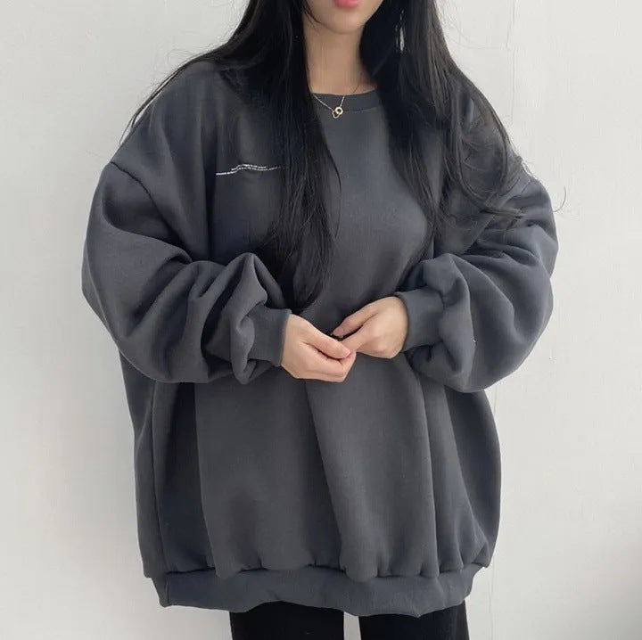 Heavy American Moon Plus Size Long Sleeve Sweater
