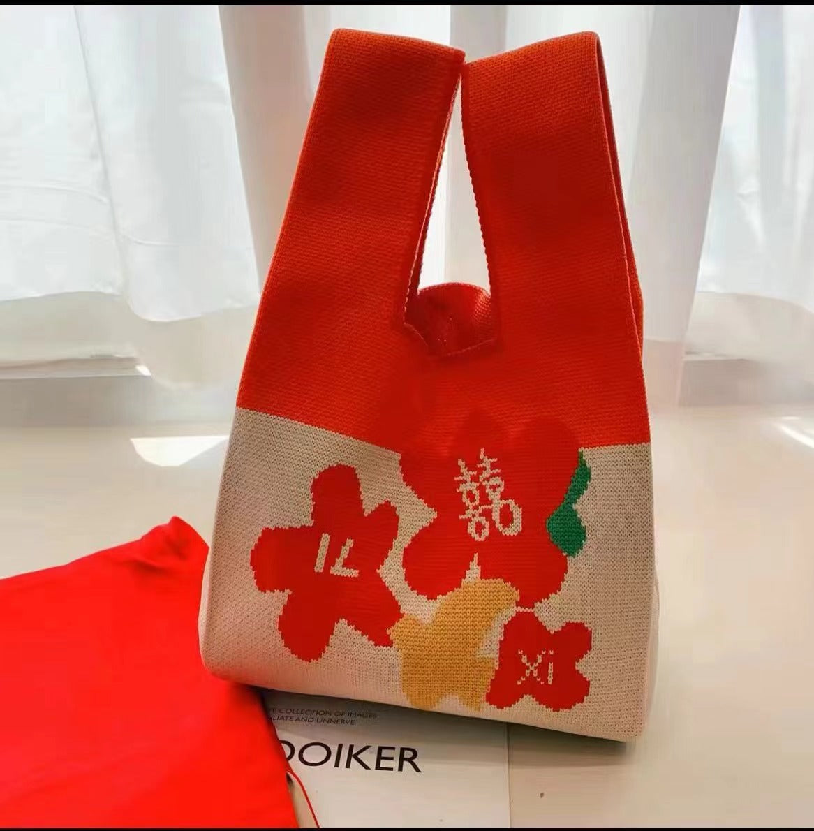 Women's Knitted Bag All-match Casual Handbag