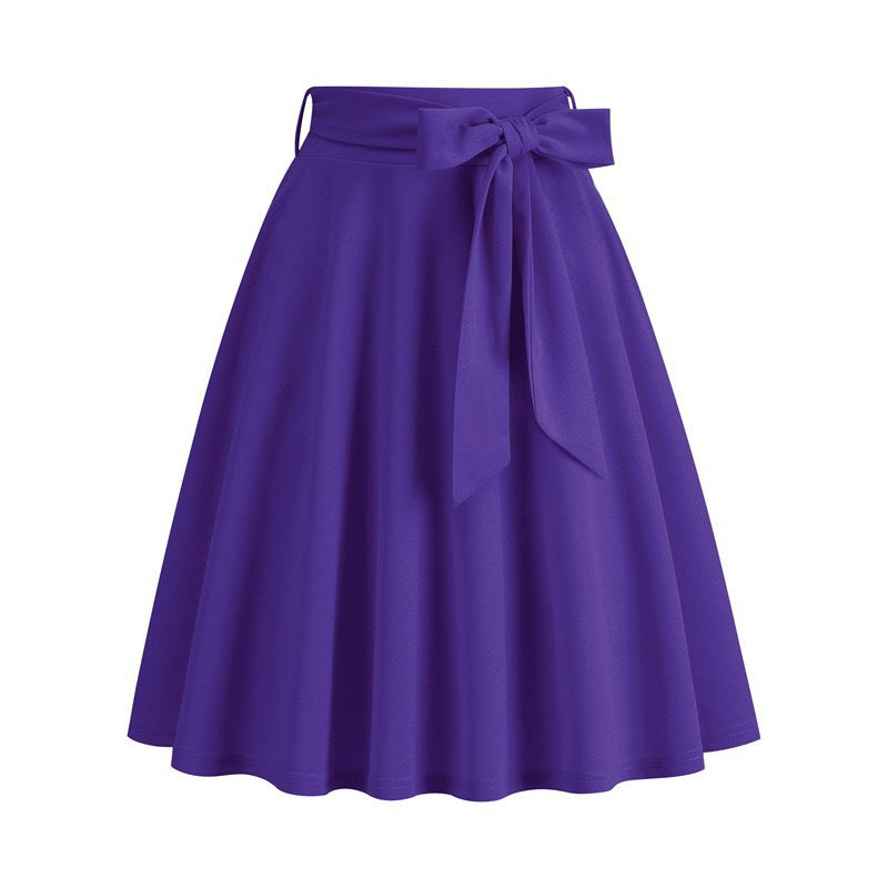 Women's Fashion European And American Style Plaid Skirt