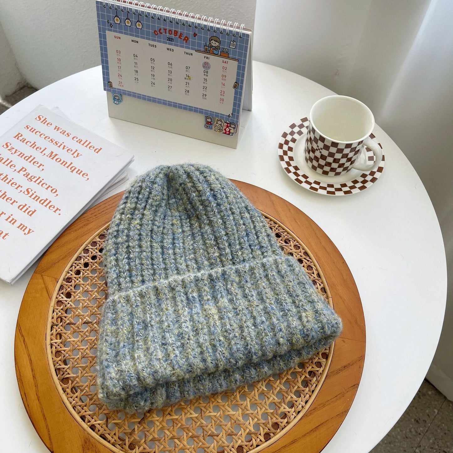 Thick Small Thick Needle Curled Wool Hat