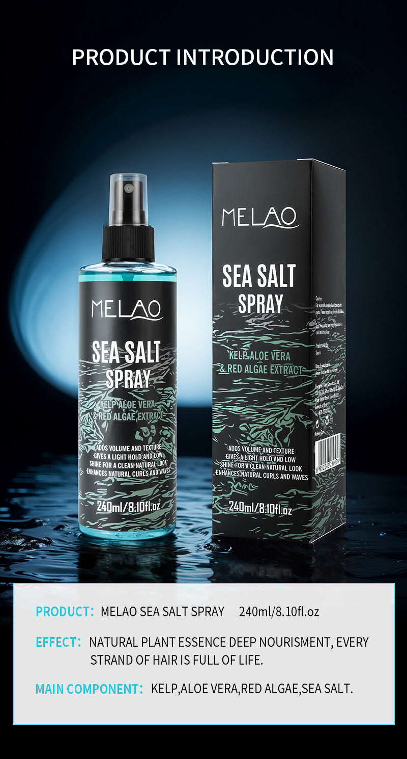 Natural Sea Salt Spray For Hair Men & Women, Adds Instant Volume, Texture, Thickness, & Light Hold Texturizing & Thickenin