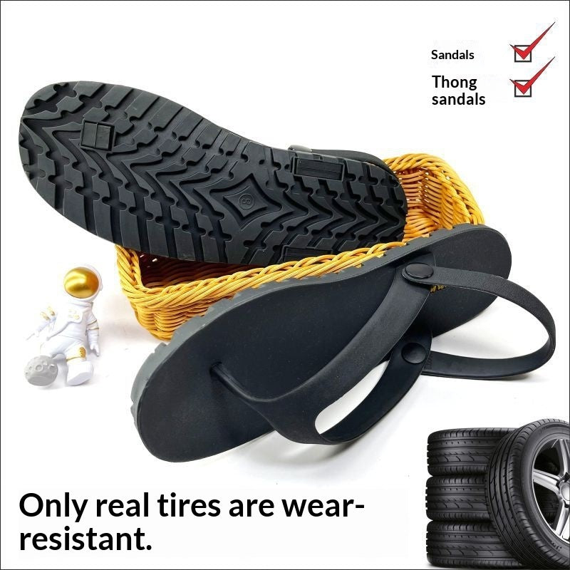 Thai Men's Sandals Tire-rubber Flip-flops