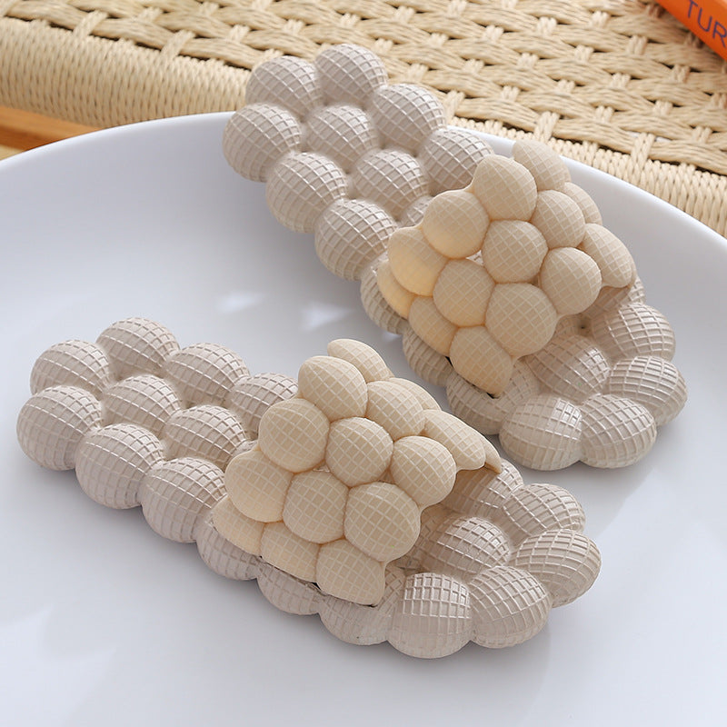 Men's And Women's Fashion Indoor And Outdoor Massage Slippers