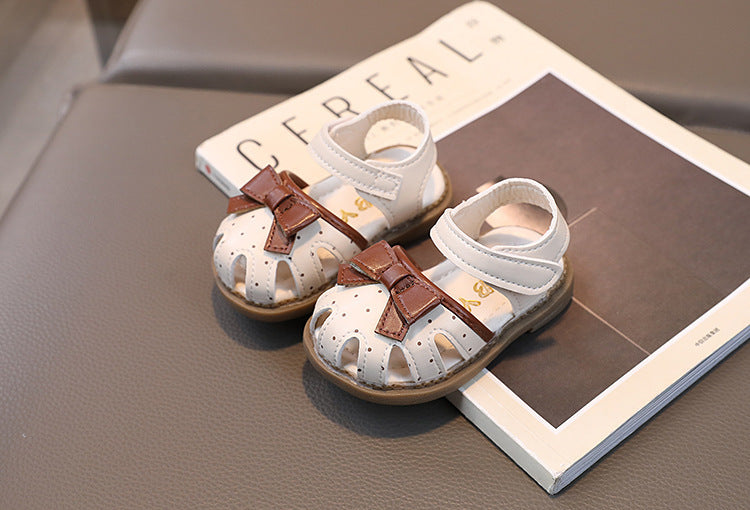 Girl Toddler Bow Old Breathable Baby Girl Sandals