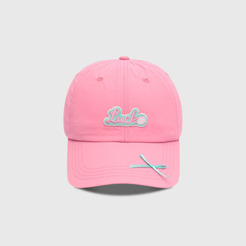 Personalized Bowknot Casual Versatile Personality Elegant Baseball Cap