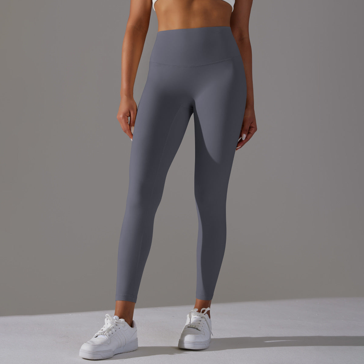 Double-sided Sanding Nude Feel Breathable Cropped Pants Hip Lifting Peach Sports Fitness Yoga Pants