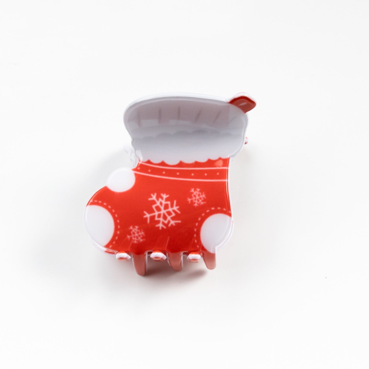 Christmas-themed Cute Gloves, Snowman, And Cookie Hair Clips