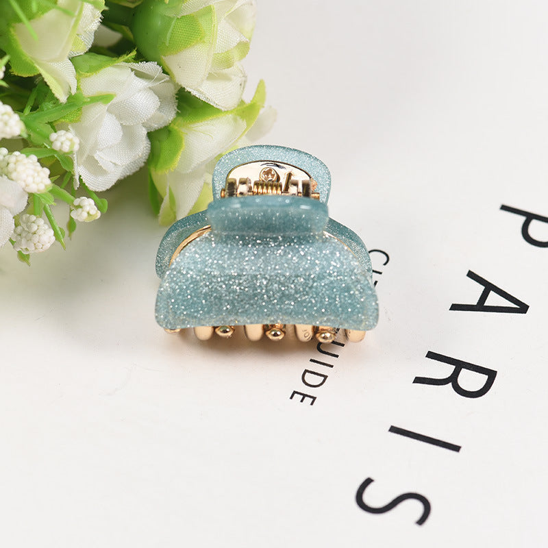 Fashion Small Size Acrylic Barrettes Ponytail Hairpin