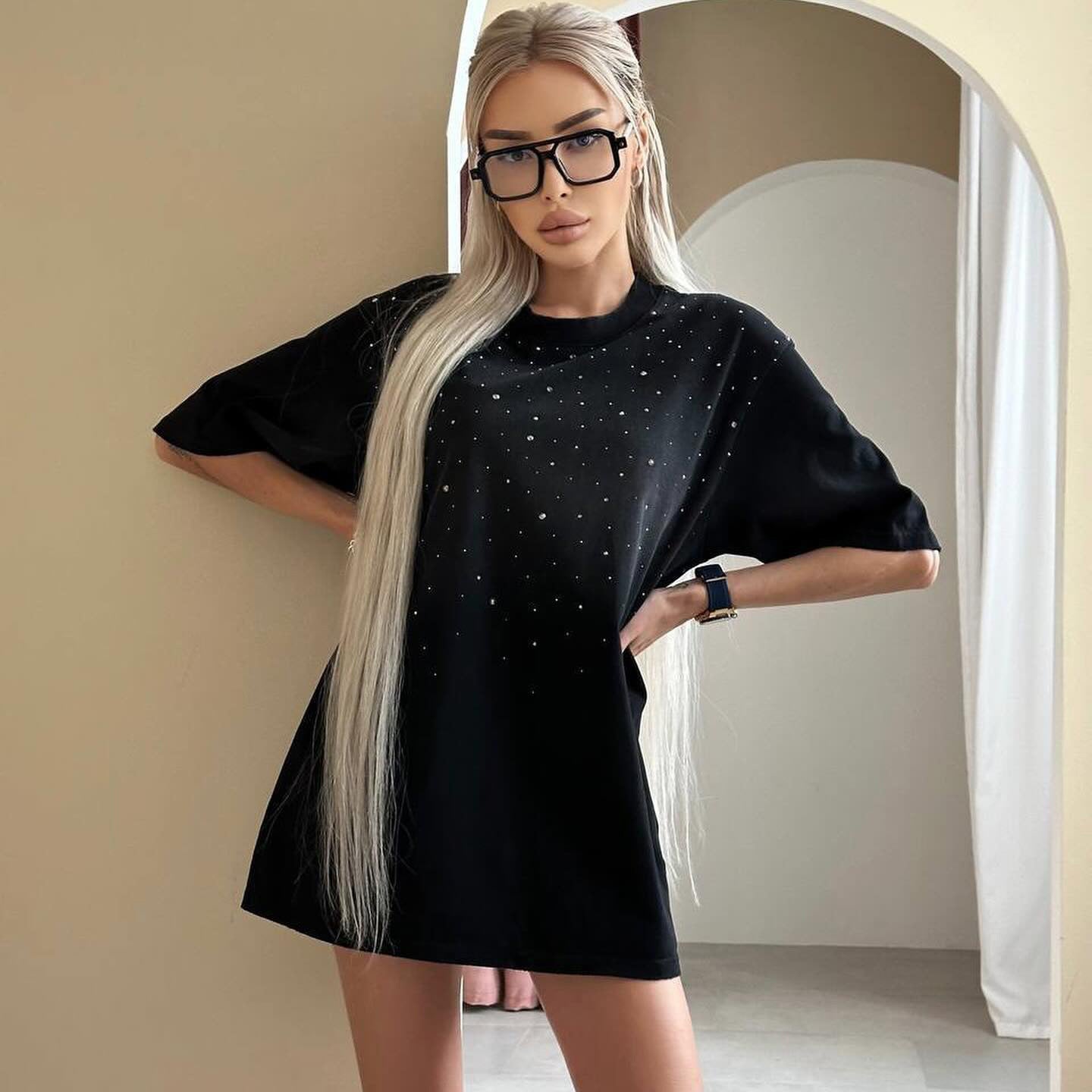 Urban Stil All-matching Løs Tynd Top til Kvinder