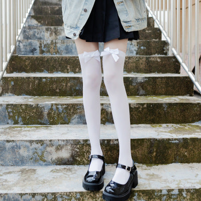 Japanese Girl's Calf Socks Middle Tube
