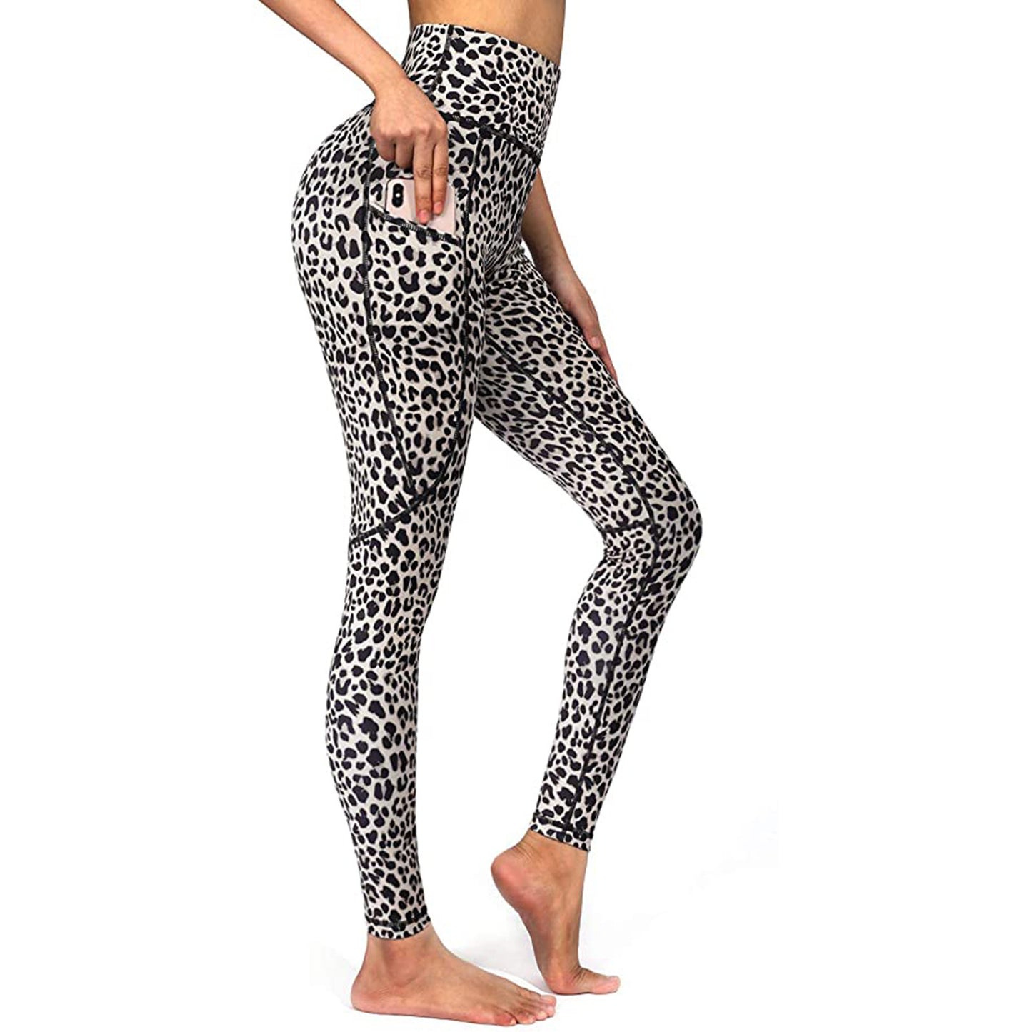 High Stretch Print Ladies Running Fitness Exercise Yoga Leggings