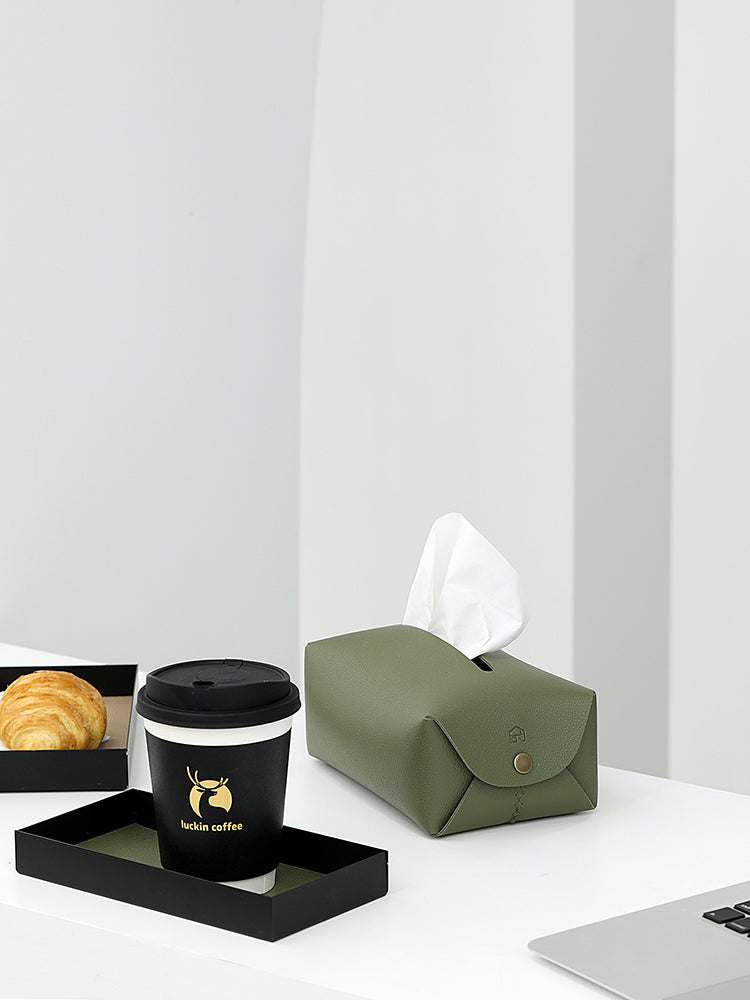 INS Wind Leather Tissue Box High-end Car