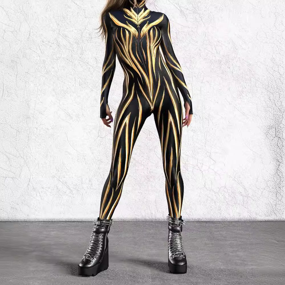3D Digitalprint Cosplay Heldragt Legekostume