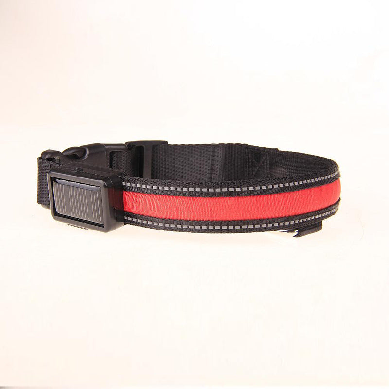 Solar LED Luminous Pet Dog Fashion Collar