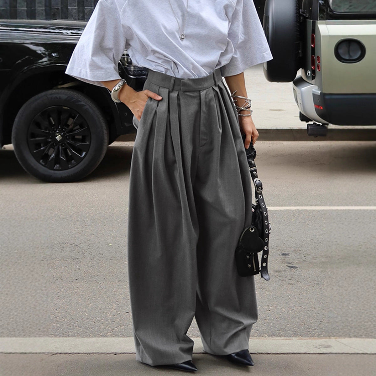 Casual Loose Wide Leg Women's Clothing
