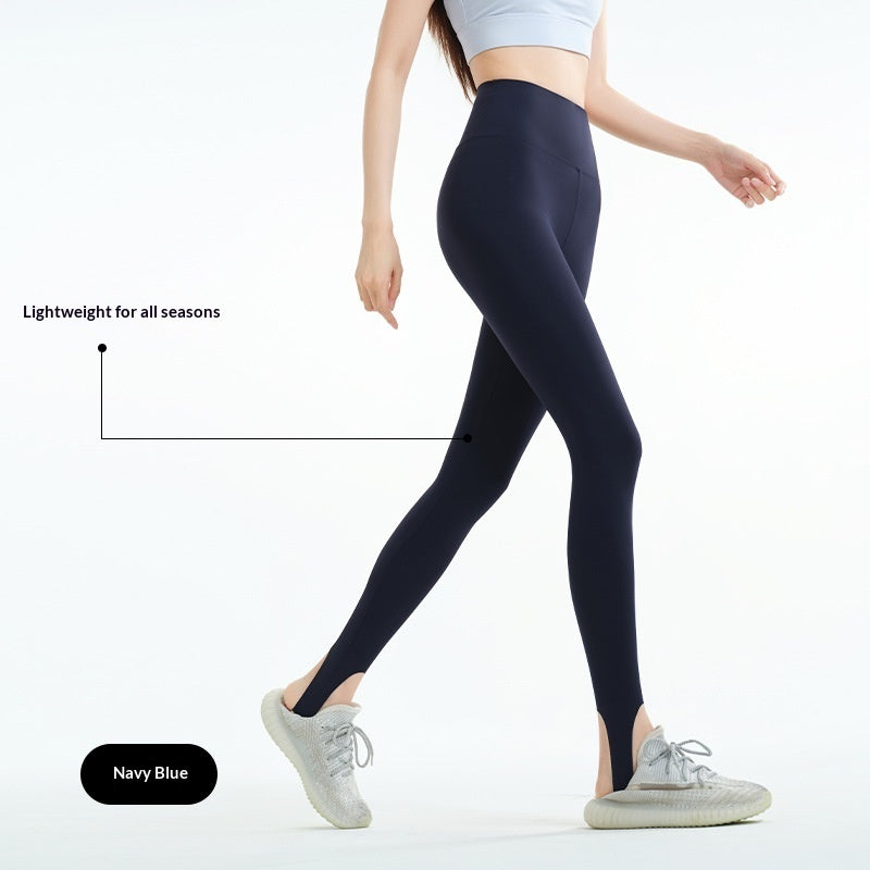 Seamless One-piece Full-length Yoga Pants
