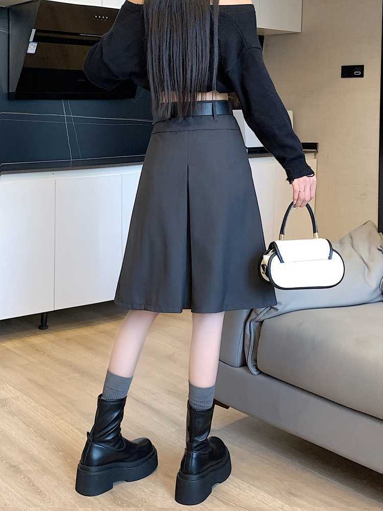 Fashion Personality Retro Pleated Skirt For Women