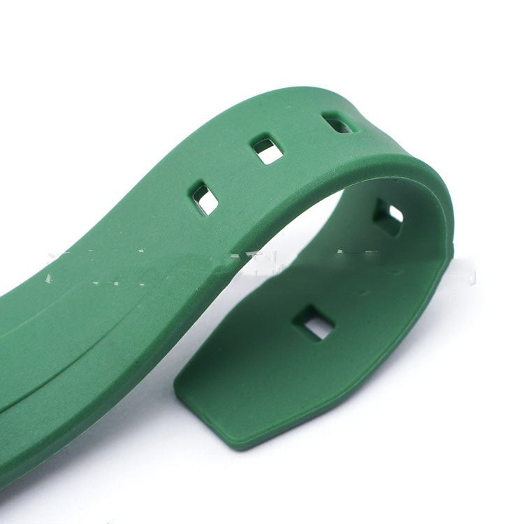 Silicone Black Water Ghost Rubber Watch Strap