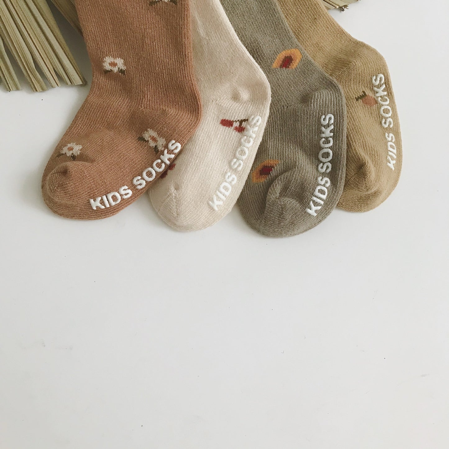 With Wooden Ears Children's Socks Baby Non-slip