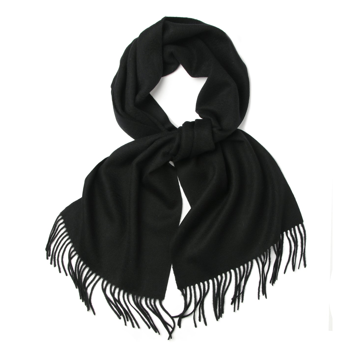 Inner Mongolia Full Wool Shawl Scarf Women's Plain Wool Scarf