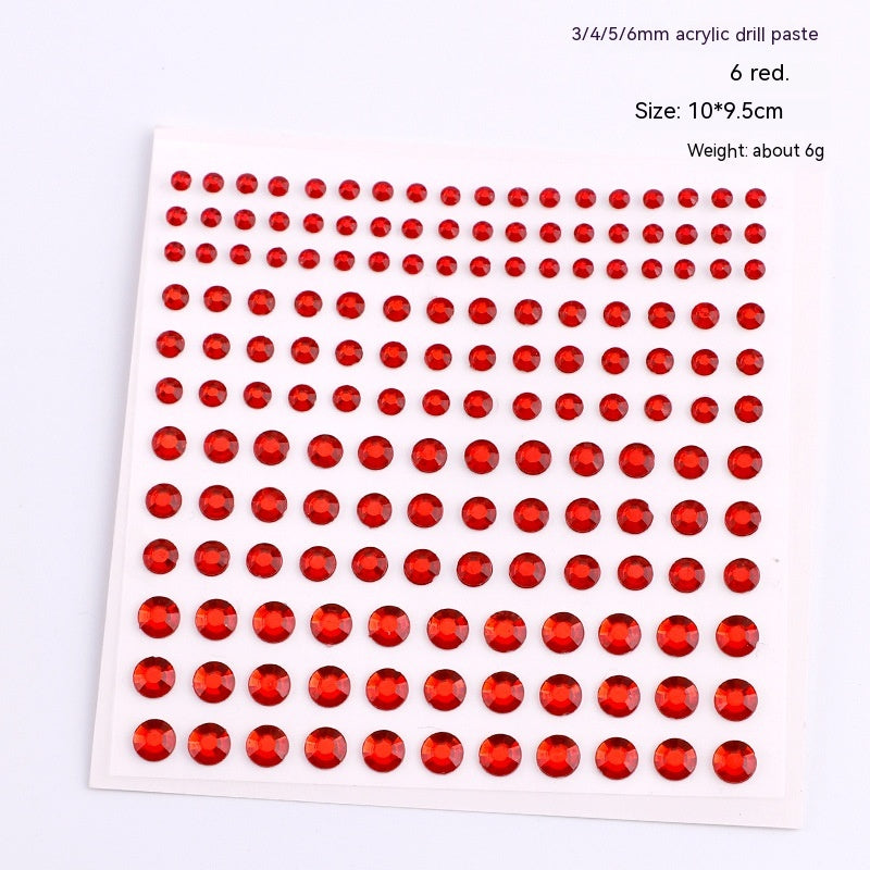 165 Diamond Stickers Nail Ornament