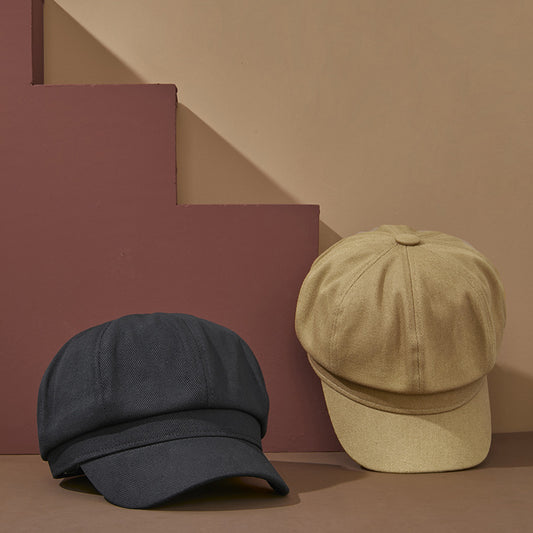 Women's Fashion Short Brim Outdoor Painter Beret