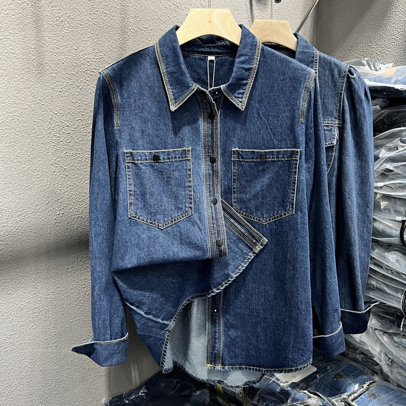 Layered Retro Top Casual Fashion