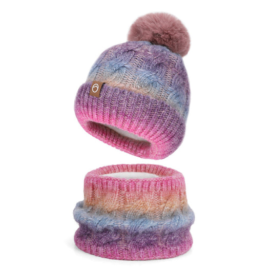 Gradient Knit Casual Women's Hat
