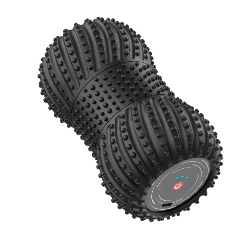 Elektrisk Peanut Yoga Kugle Rulle Skumrulle Massageinstrument Rullende Aksel
