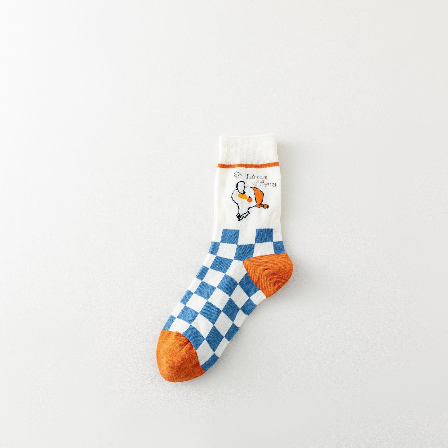 New Cartoon Duck Socks For Fall