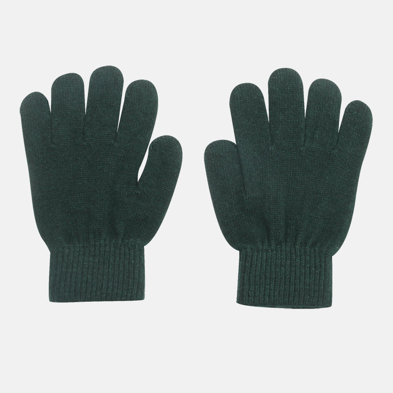 Rent Cashmere Femfingervanter til Børn Drenge og Piger