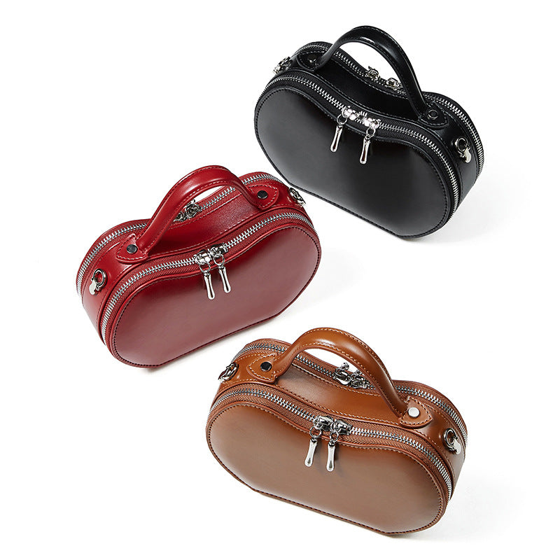 Creative Fruit Leather Shoulder Messenger Bag