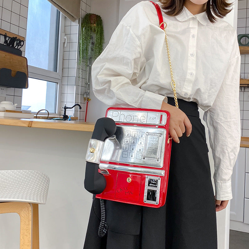 Creative Digital Phone Messenger Bag Spoof
